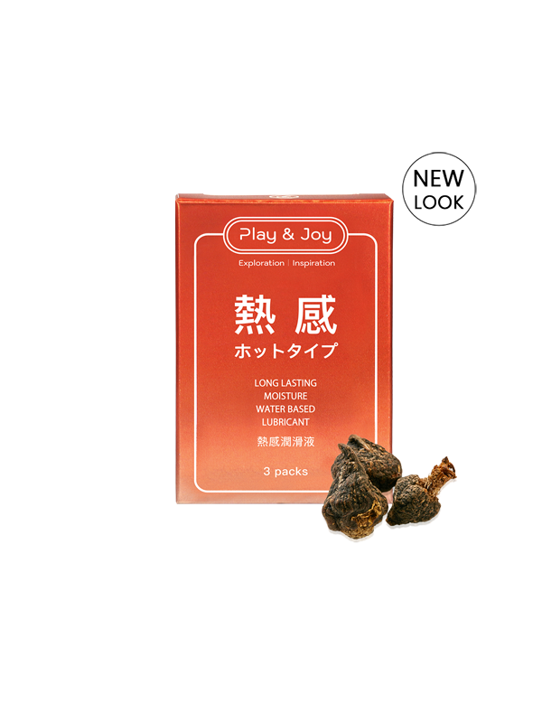 Play & Joy - Hot Water-Based Personal Lubricant Travel Packs-Juicy Missy