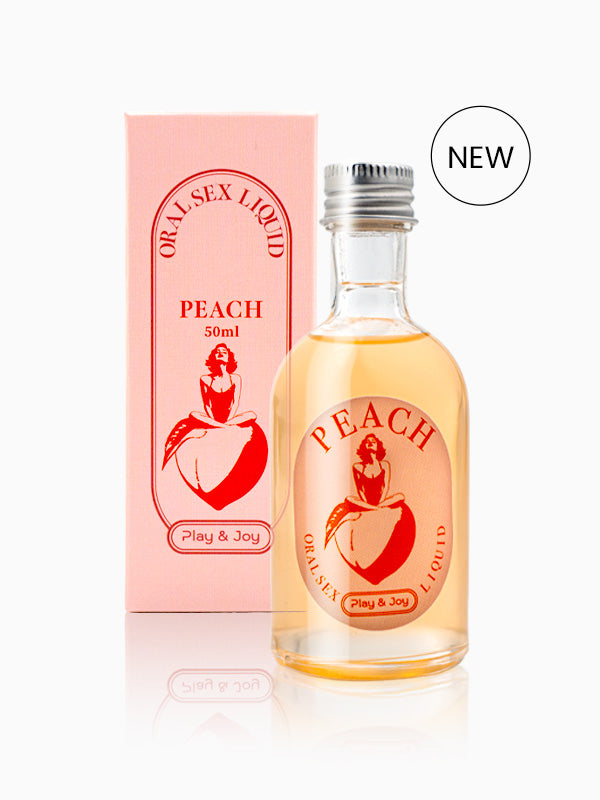Play & Joy - Peach Flavoured Oral Sex Gel Edible Personal Lubricant