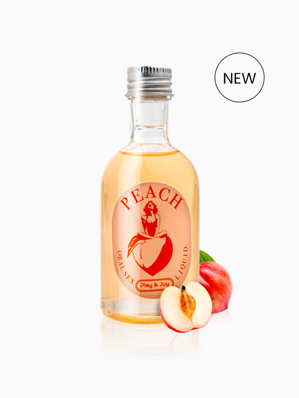 Play & Joy - Peach Flavoured Oral Sex Gel Edible Personal Lubricant