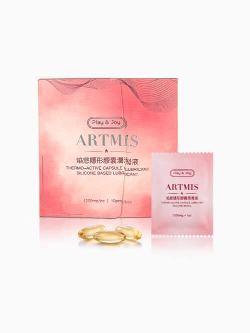 Play & Joy - Artmis Thermo-Active Capsule Silicone Based Personal Lubricant