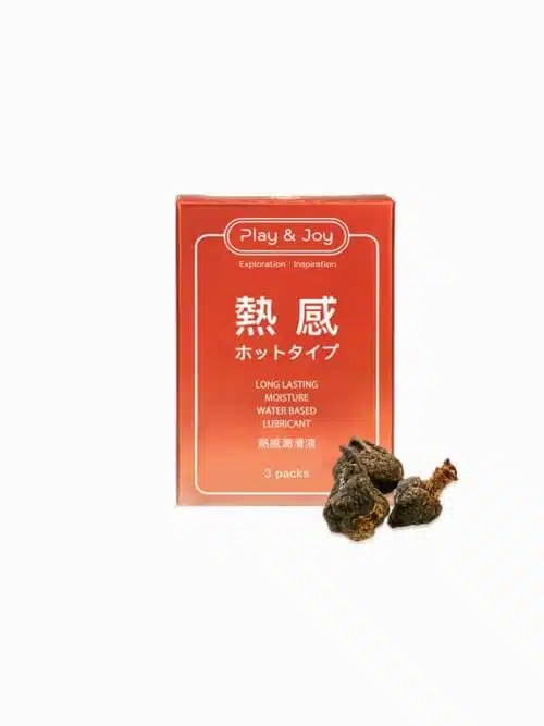 Play & Joy - Hot Water-Based Personal Lubricant Travel Packs