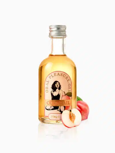 Play & Joy - Peach Cocktail Flavour Oral Pleasure Gel Edible Personal Lubricant
