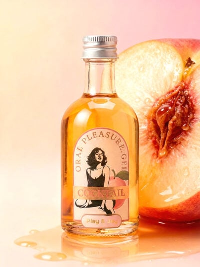 Alternative view of Play & Joy - Peach Cocktail Flavour Oral Pleasure Gel Edible Personal Lubricant