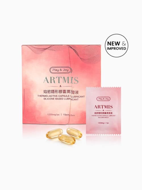 Play & Joy - Artmis Thermo-Active Capsule Silicone Based Personal Lubricant