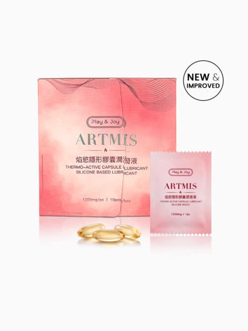 Play & Joy - Artmis Thermo-Active Capsule Silicone Based Personal Lubricant